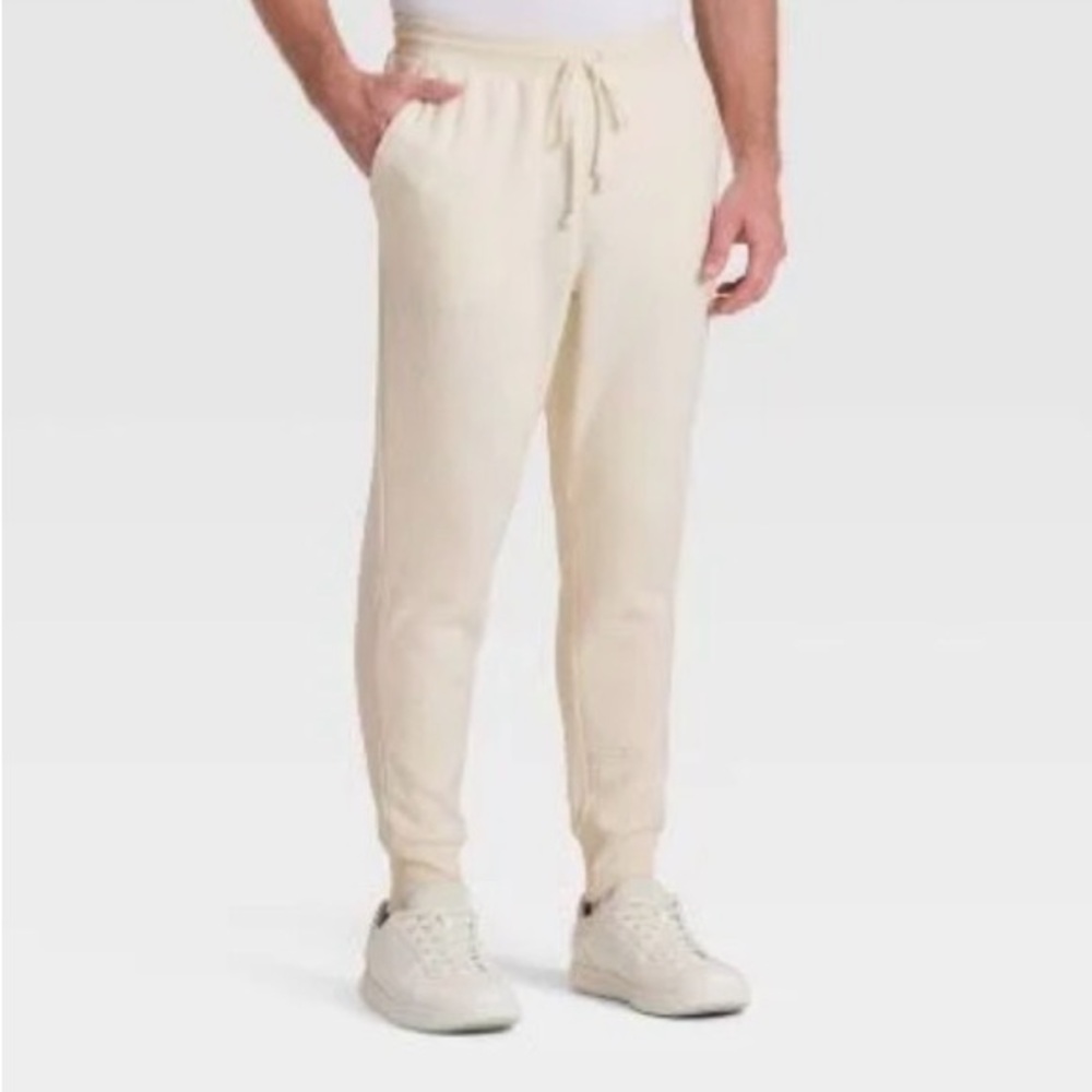 All in Motion Men's Off-White Joggers